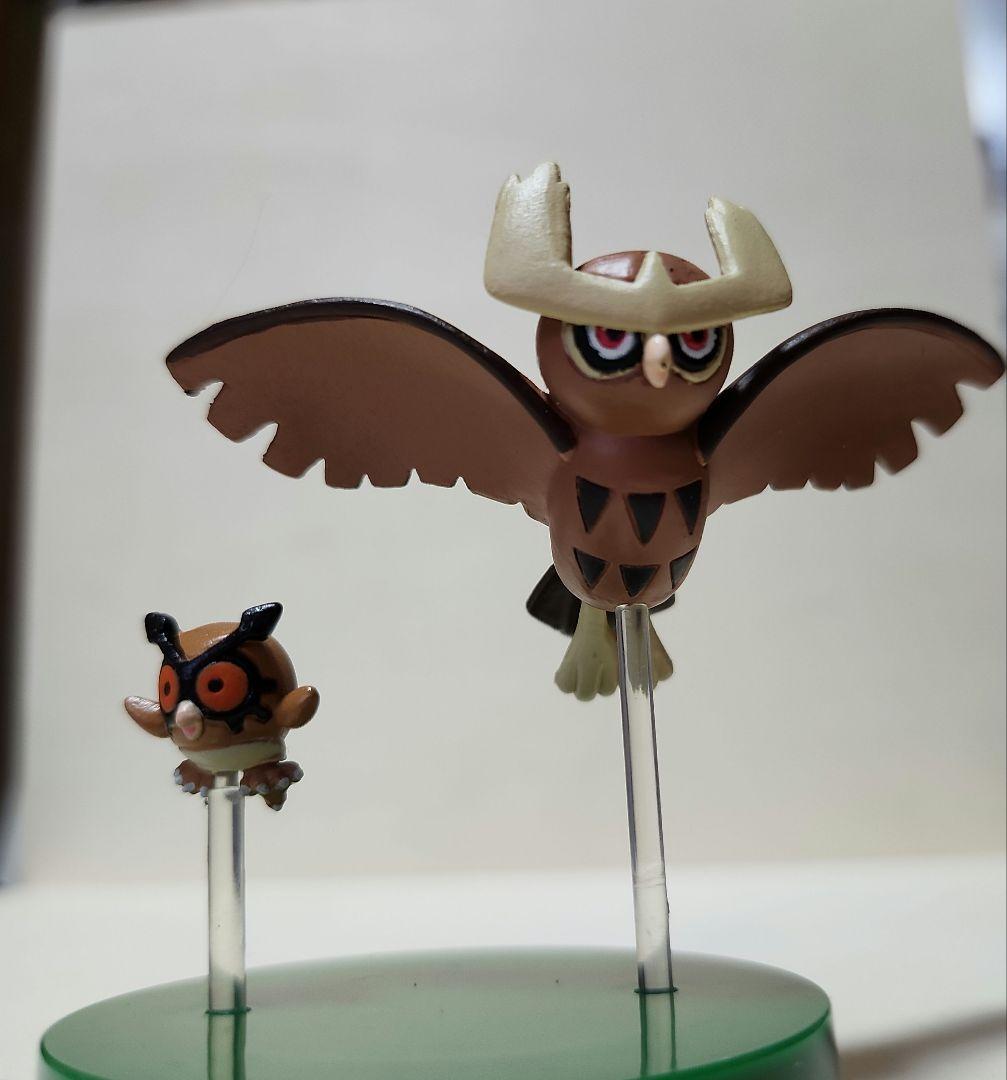 訳あり　立体ポケモン図鑑　ホーホー　ヨルノヅク