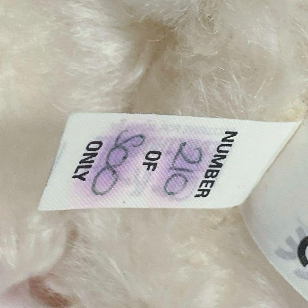 メリーソート　フルーツケーキ　チーキー　ホワイト　テディベア　白　ぬいぐるみ