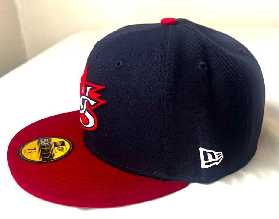 WBC 2026 アメリカ代表 公式キャップ ネイビー/レッド 7 3/8