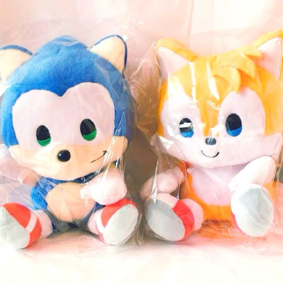 ソニックとテイルス　SONIC＆FRIENDS ソニックフレンズ ぬいぐるみM