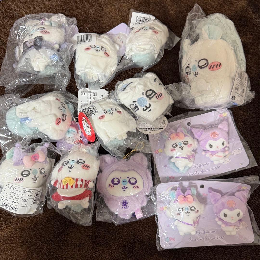 ちいかわ　モモンガ　ぬいぐるみ　マスコット　類　12点　まとめ売り