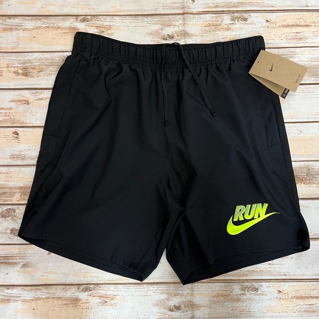 ナイキ　ランニングシャツ・ショーツセット　黒/黒　L 新品