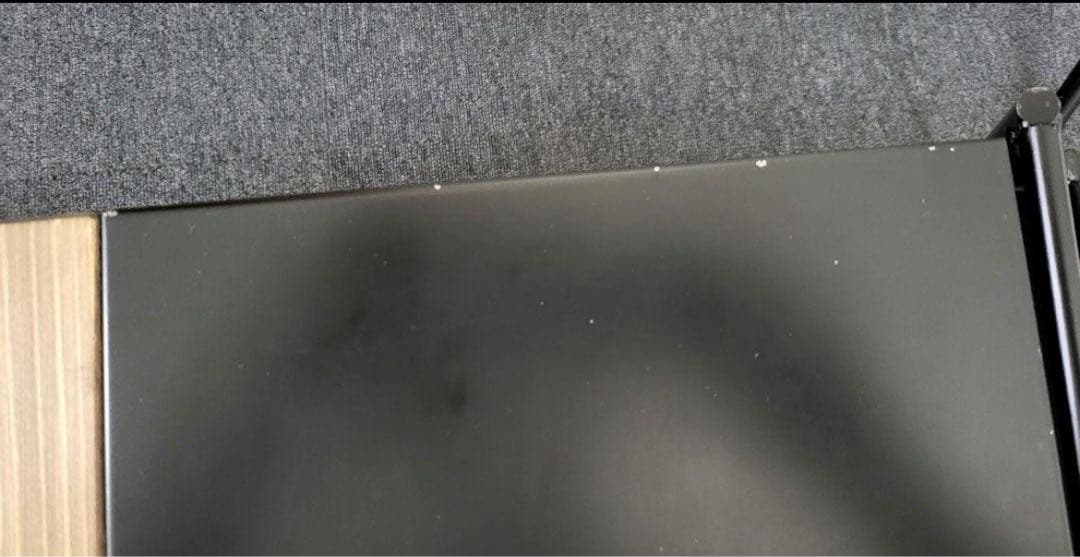 アイアン工房 アイアンテーブル+ブラックマルチプレート 専用バック付き