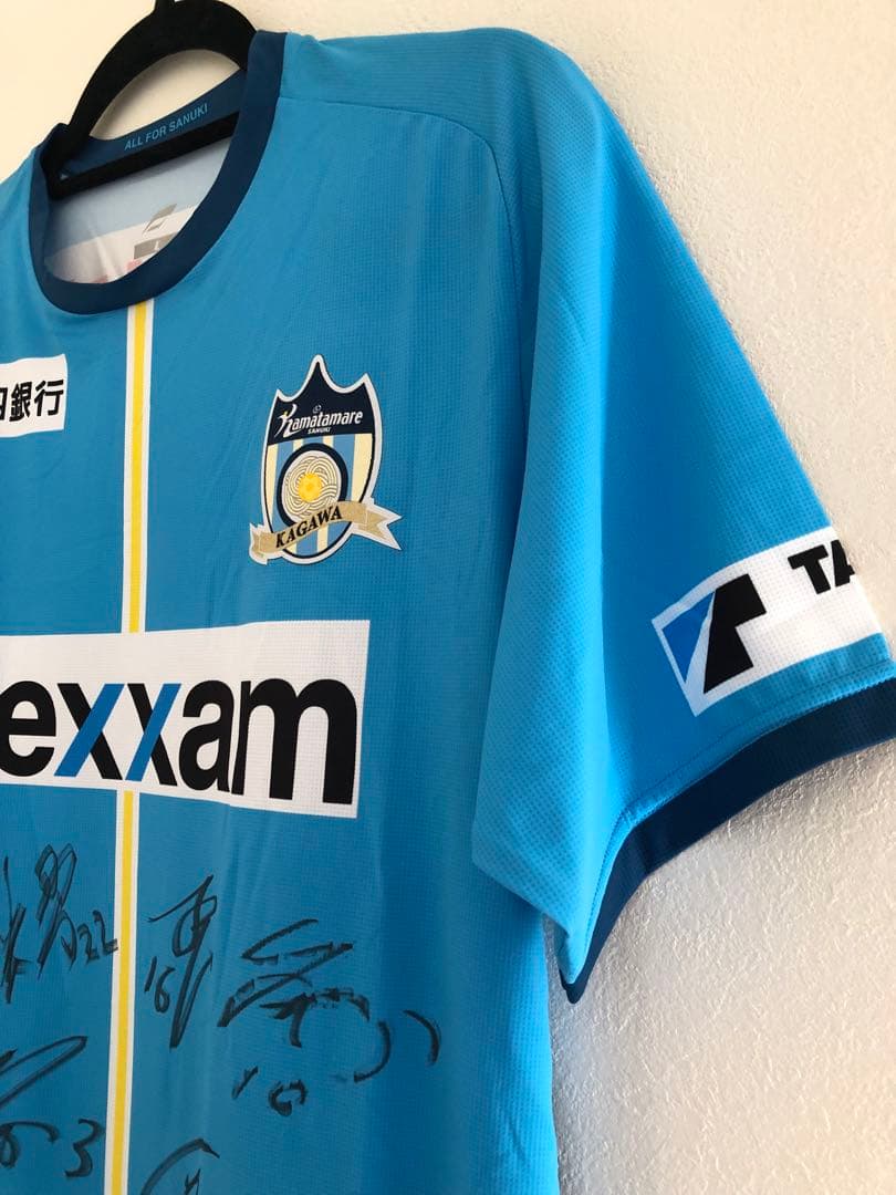 カマタマーレ讃岐 サイン入りユニホーム 2024 香川 サッカー J3