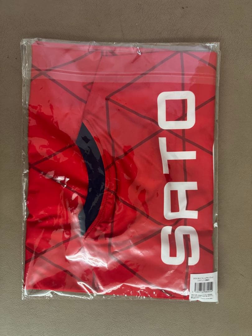 NECレッドロケッツ　佐藤淑乃　2025　ユニフォーム　Lサイズ