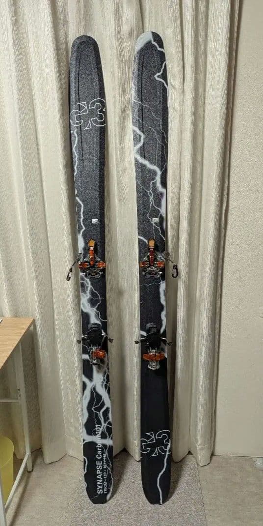 G3 シナプスカーボン175cm　クライミングシール　アイゼン付き
