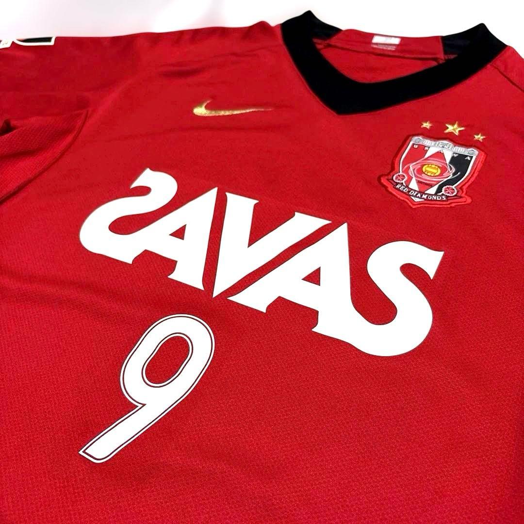 NIKE 浦和レッズ 2008 #9 永井雄一郎 ホーム ユニフォーム Mサイズ