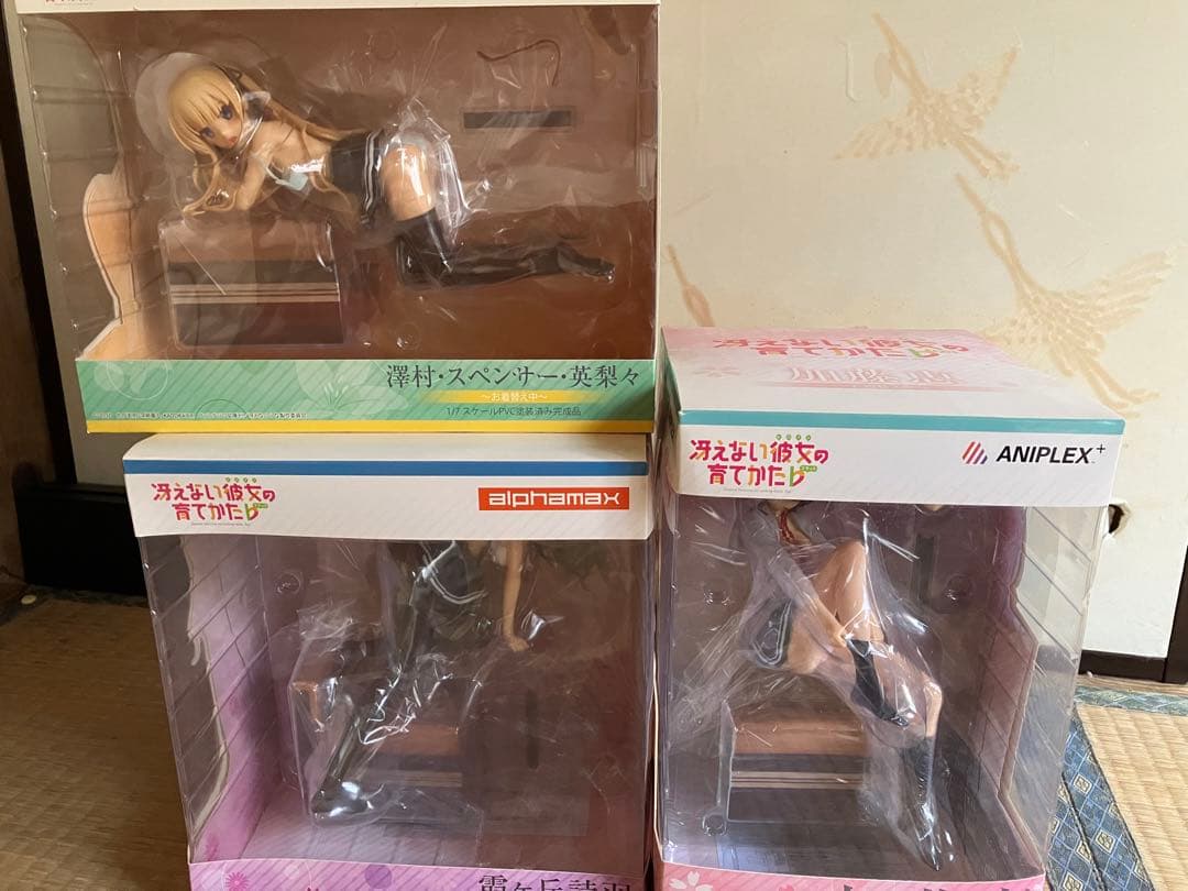 新品未開封　冴えない彼女の育てかた　お着替え中 3体セット