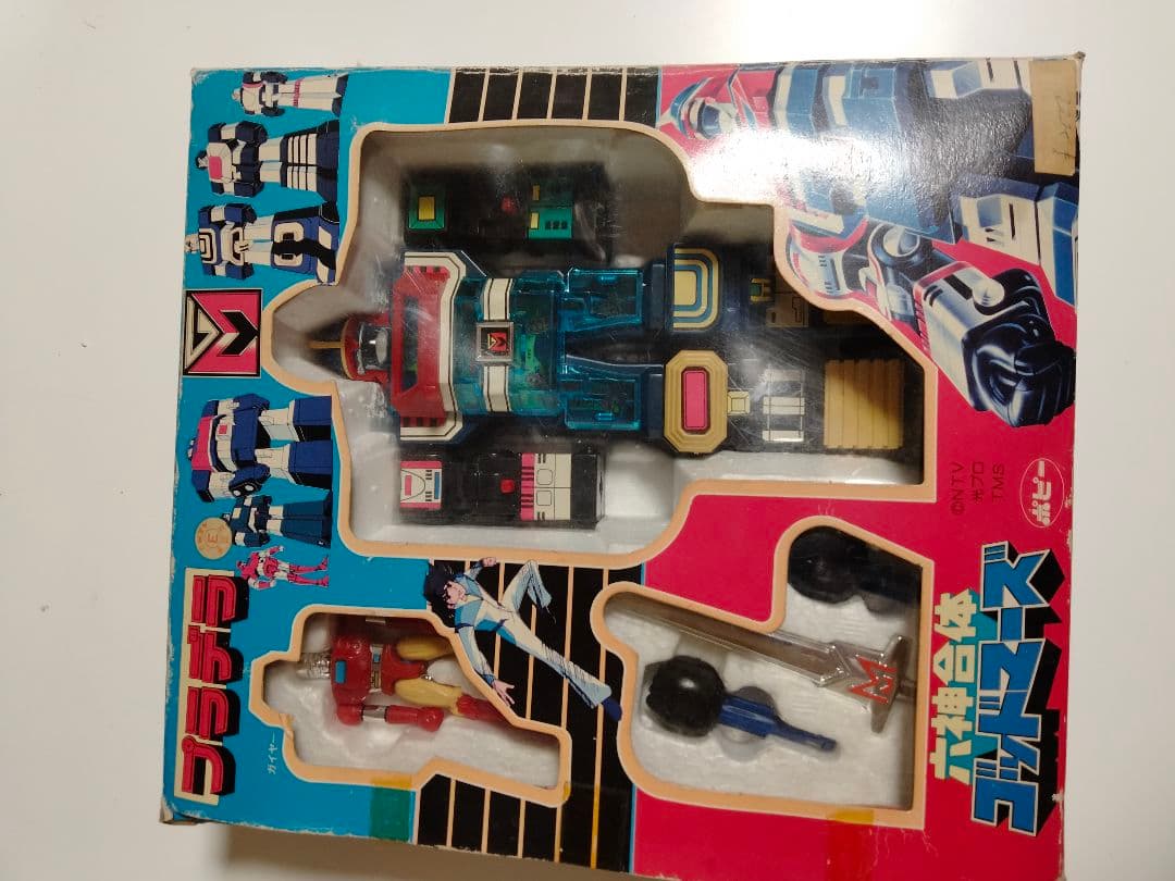 美品、六神合体 ゴッドマーズ 超合金【昭和レトロ】値上げ