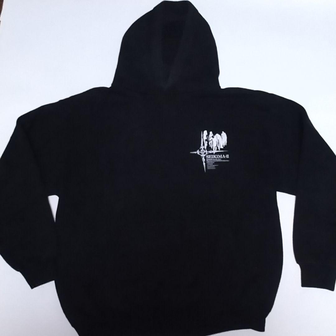 【古着】聖飢魔II ULTIMATE BLACK MASS パーカー L