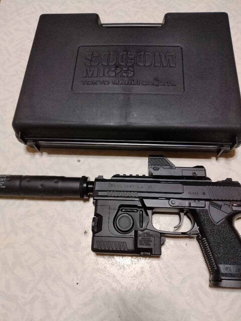 東京マルイ　ソーコム socommk23　固定スライドガスガン