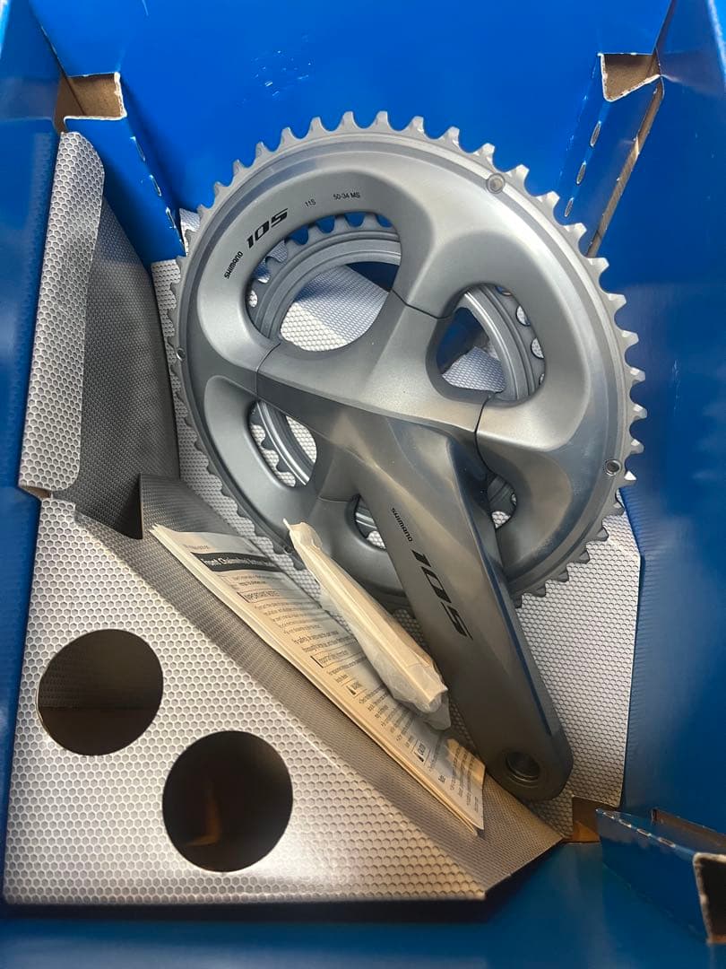 SHIMANO R7000 160MMシルバー　クランクセット 50-34