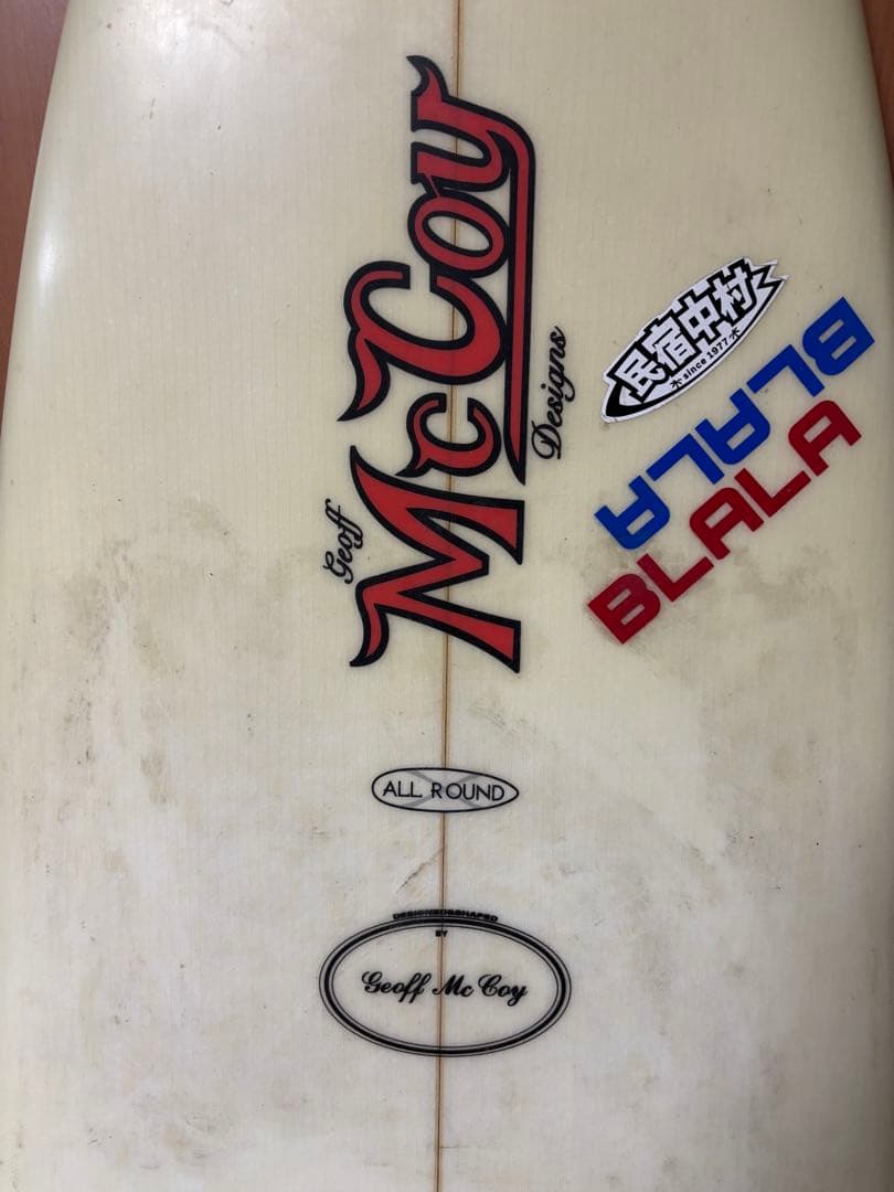 used McCoy オールラウンド6'1\" ショートサーフボード