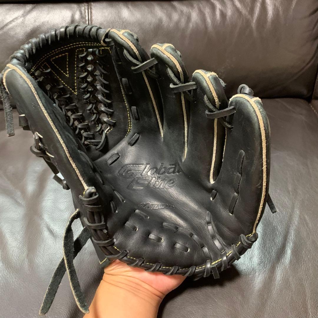 ミズノ　グローバルエリート　ダイヤのA 降谷モデル　軟式投手用グローブ