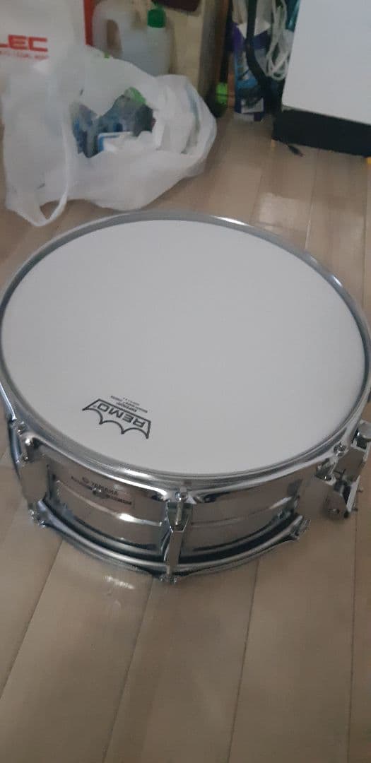 「フープ、ヘッド、スネアサイド、スナッピー、スナッピーベルト新品」スネアドラム