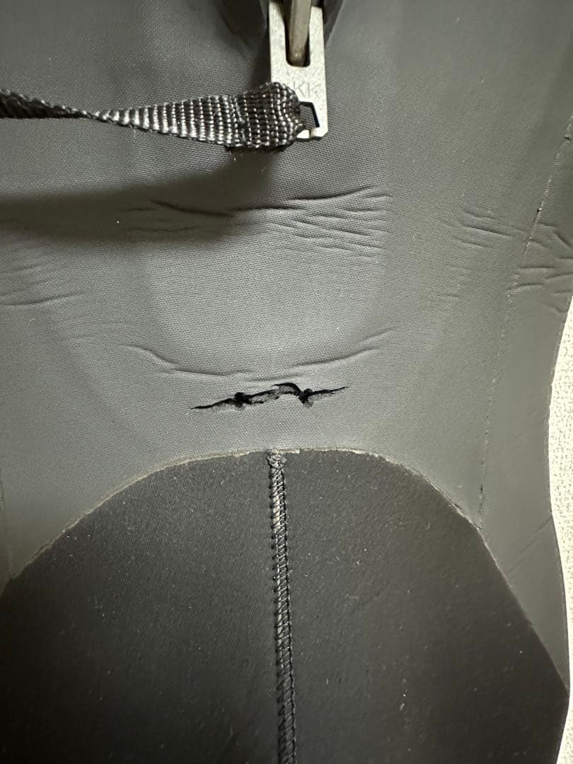 ウェットスーツ ブラック/グレー 長袖