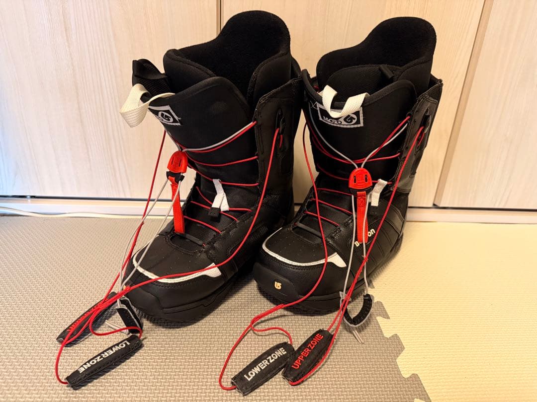 Burtonスノーボードブーツ ブラック