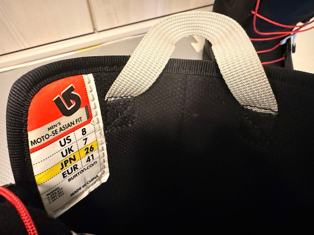 Burtonスノーボードブーツ ブラック