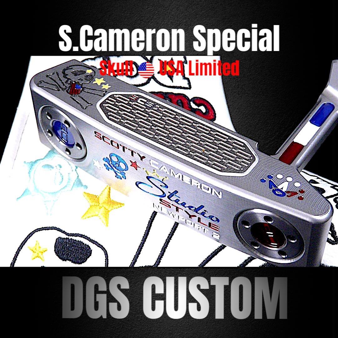 スコッティキャメロン★Newport2 スカルパニックUSA★DGSカスタム34