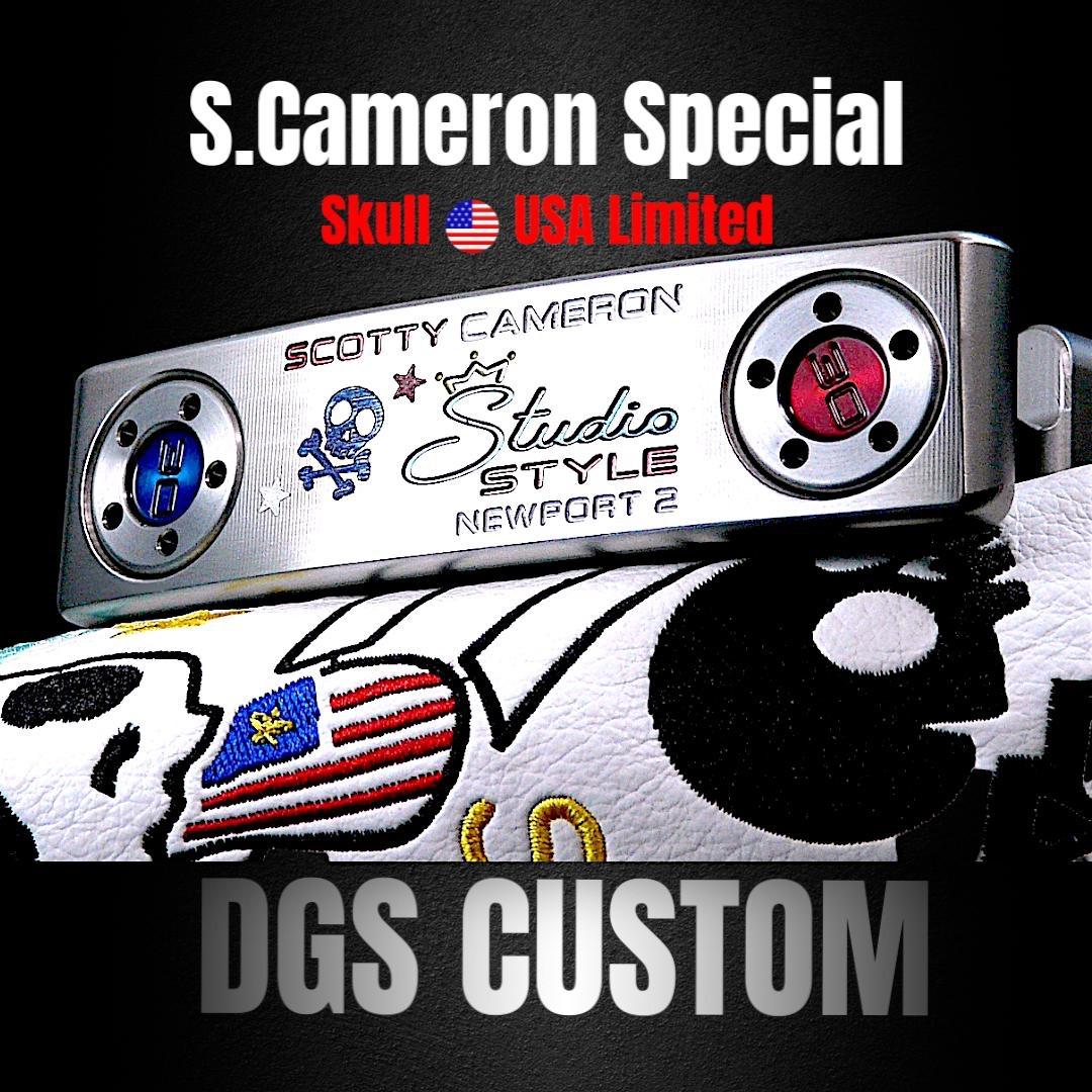 スコッティキャメロン★Newport2 スカルパニックUSA★DGSカスタム34