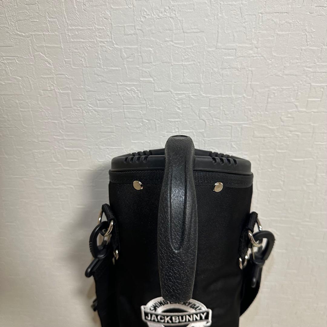 JACK BUNNY ジャックバニー キャディバッグ 黒　美品　ゴルフ