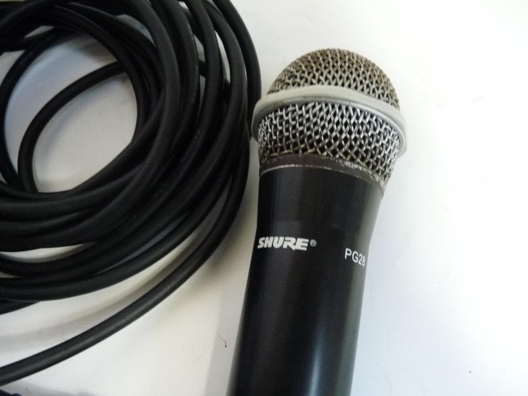 SHURE ワイヤレスマイクシステム 　SVX4/PG28