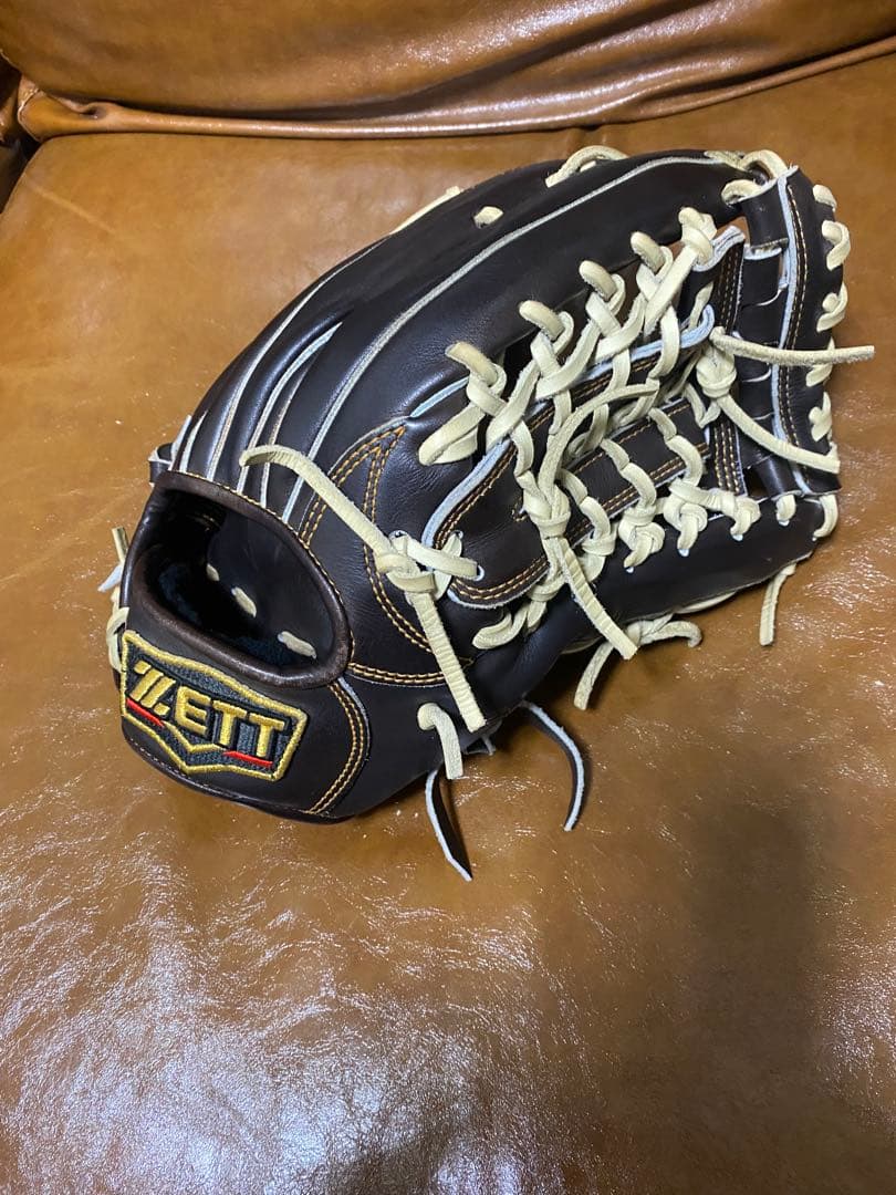 ZETT プロステイタス　軟式　外野手　グローブ