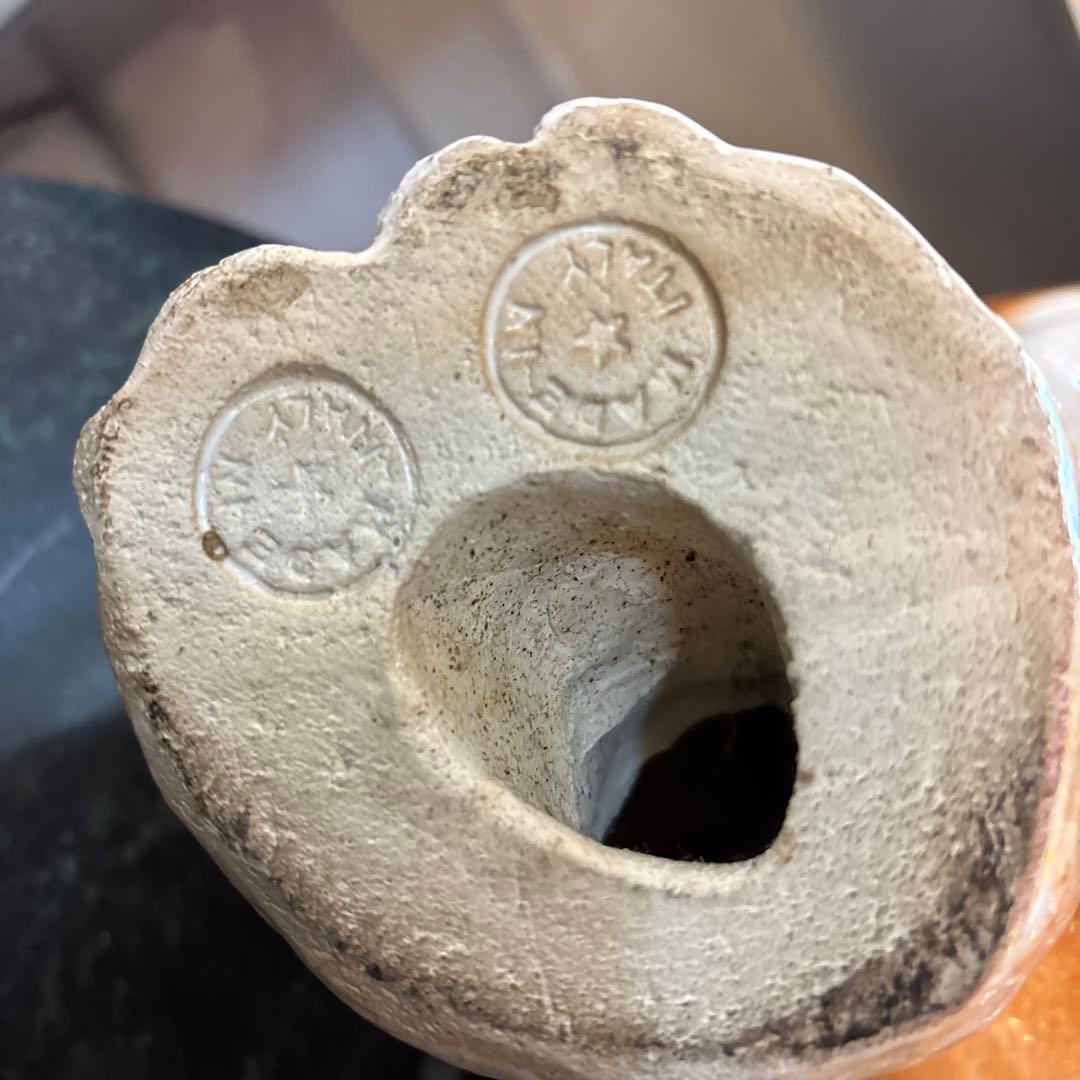 イタリア製ブルドックの置物