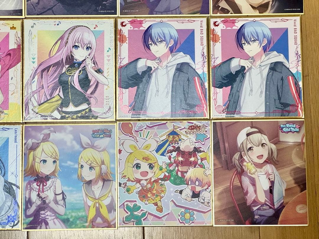 プロセカ 色紙 20枚セット【バラ売り可】