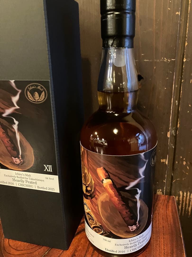 イチローズモルト ヘビリーピーテッド シガーラベル 2025