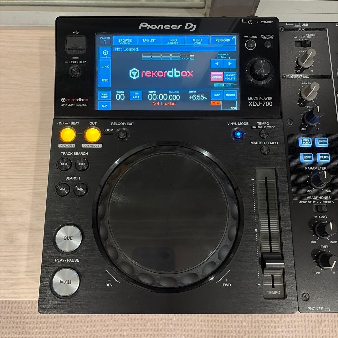 【美品】Pioneer XDJ700×2＋DJM450 【箱、取説、おまけ付き】