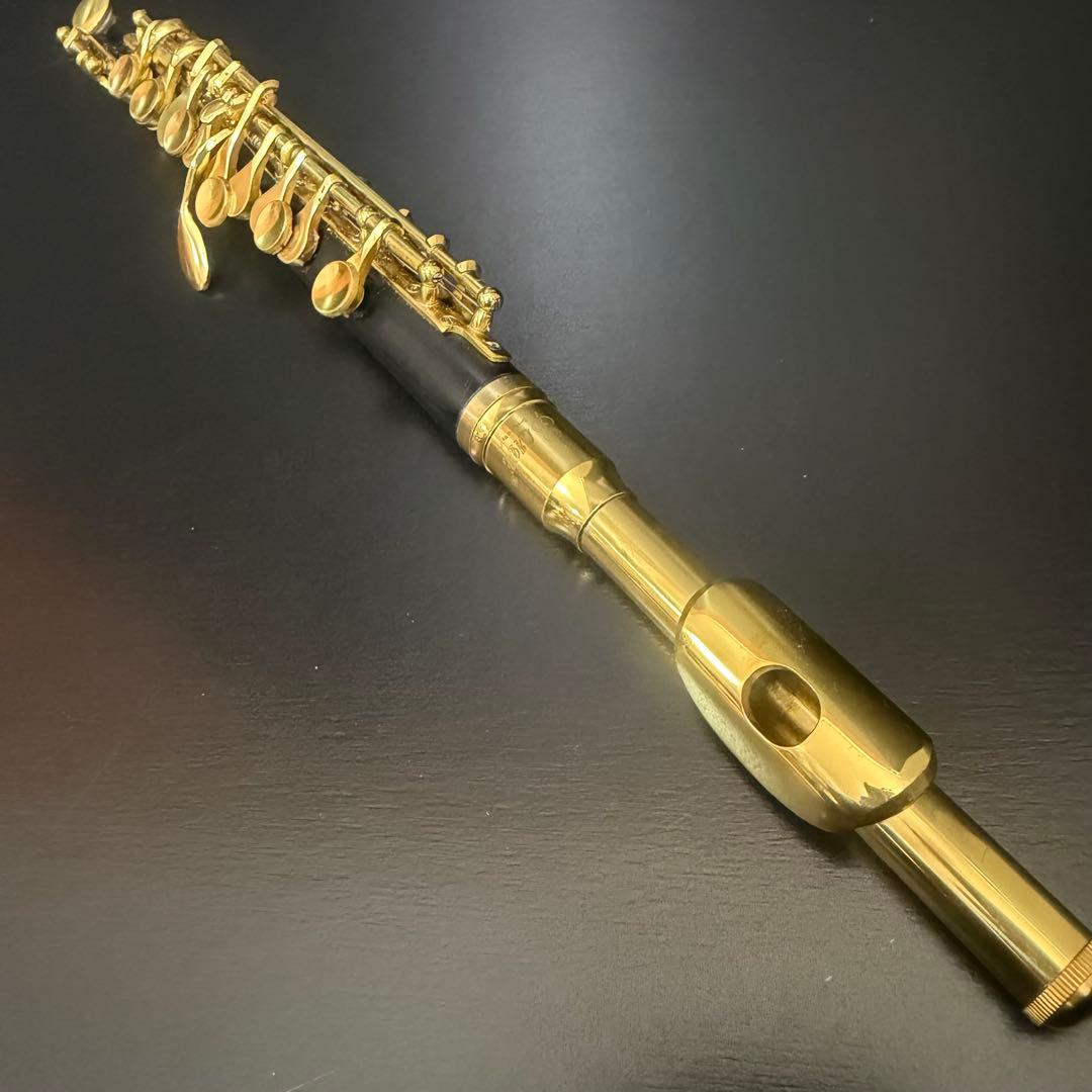 美品　SLADE ピッコロ 本体 ケース付き　初心者オススメ　木管楽器　ゴールド