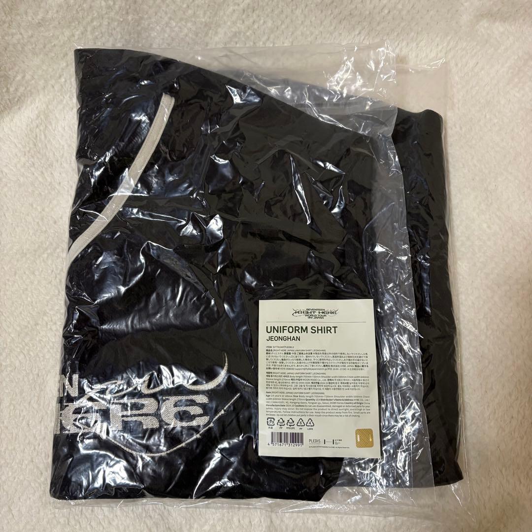 SEVENTEEN ジョンハン RIGHT HERE ユニフォーム シャツ