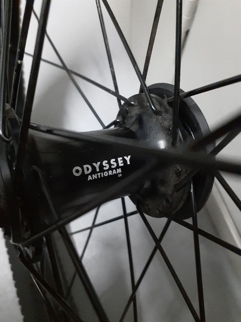 最終値下げ(^^)　ODYSSEY　bmx　リアホイール　カセットハブ