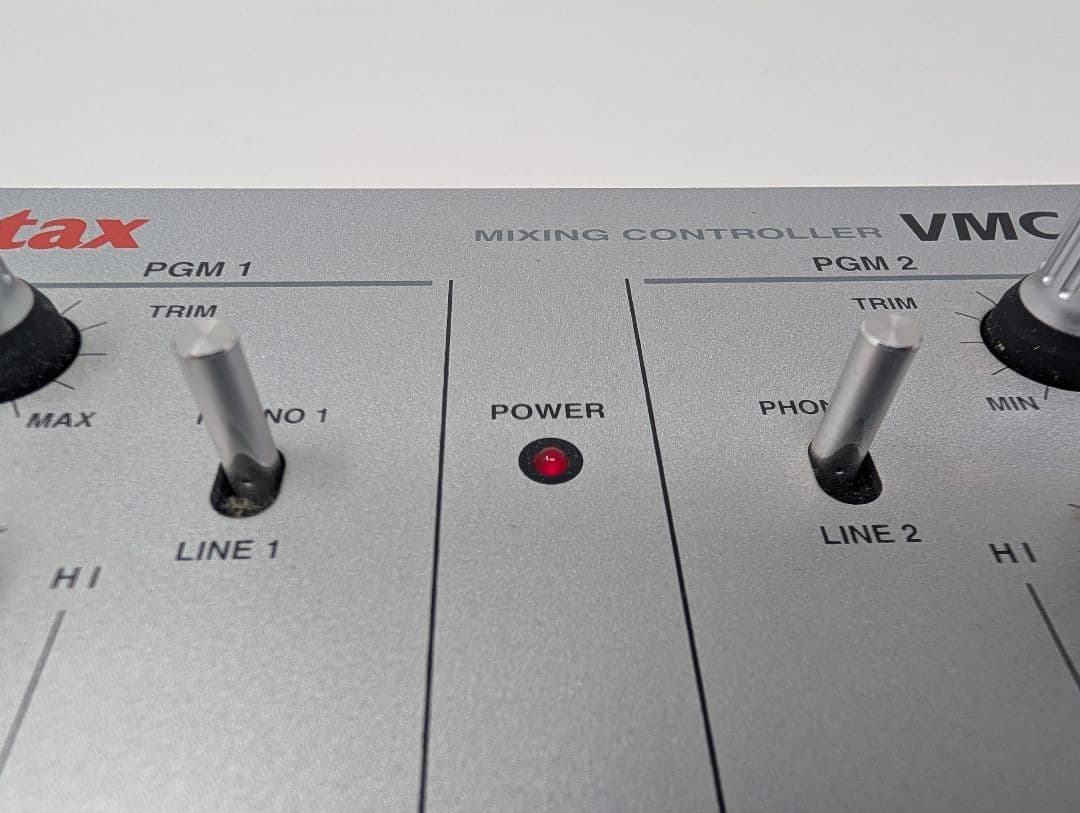 Vestax VMC-002XL DJミキサー 元箱あり リスニング使用のみ美品