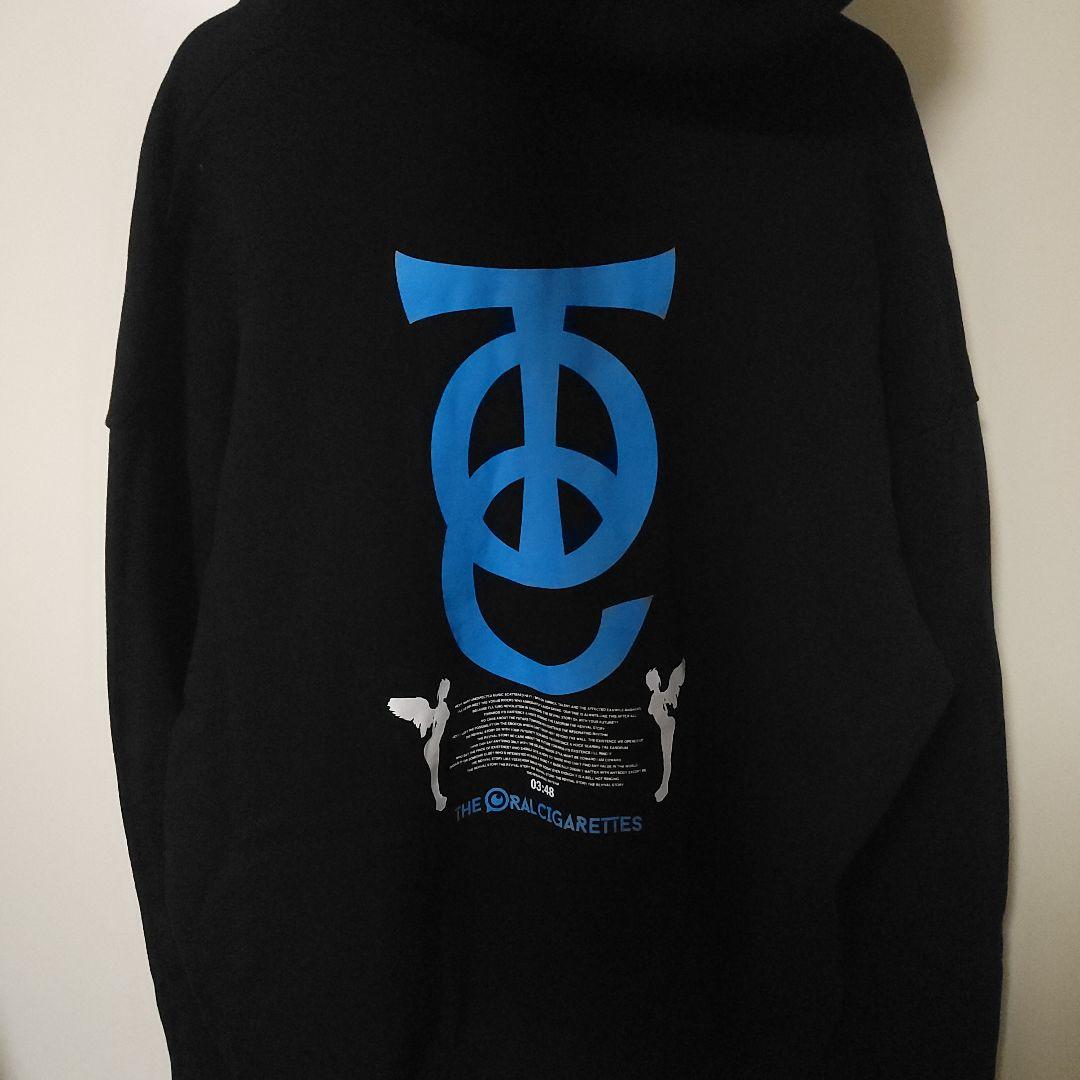 THE ORAL CIGARETTES TOCパーカー XL