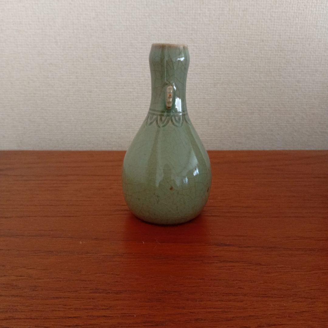 青磁　徳利　（古唐津、李朝、高麗）