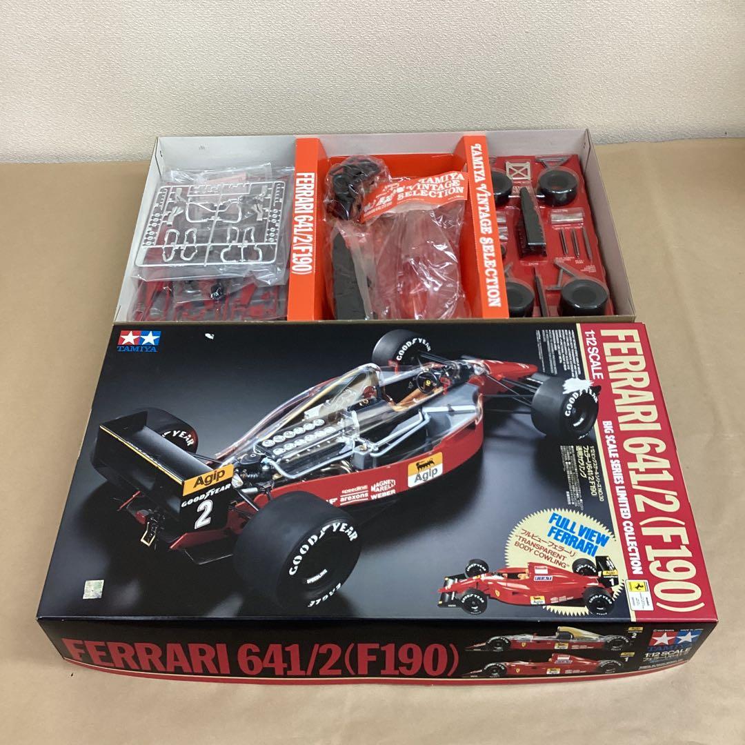 タミヤ 1/12スケール フェラーリ 641/2 (F190) 未組立