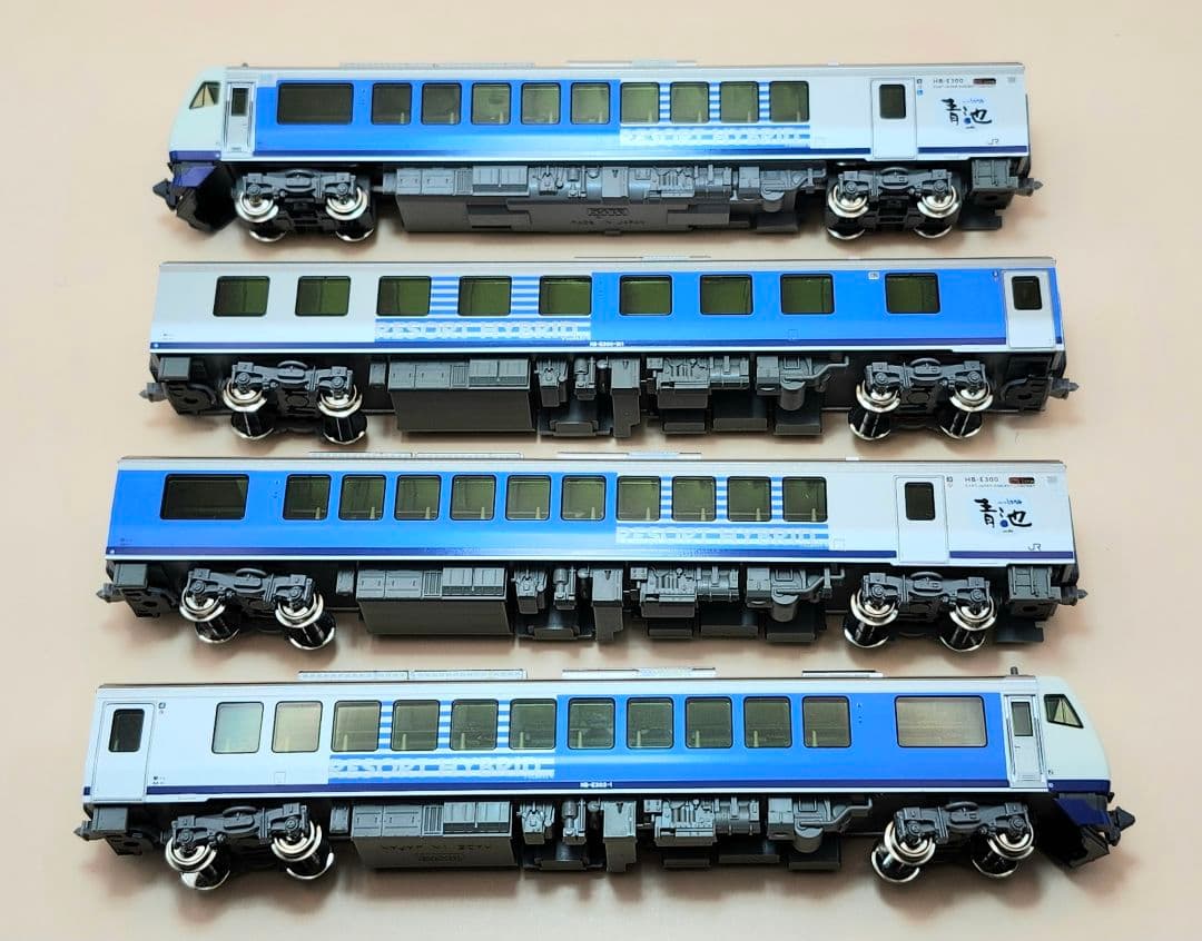 KATO Nゲージ 10-1387 リゾートしらかみ 青池編成 4両セット