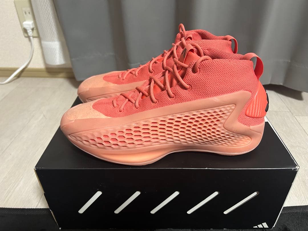 adidas ae1 アンソニーエドワーズ バスケットシューズ ピンク