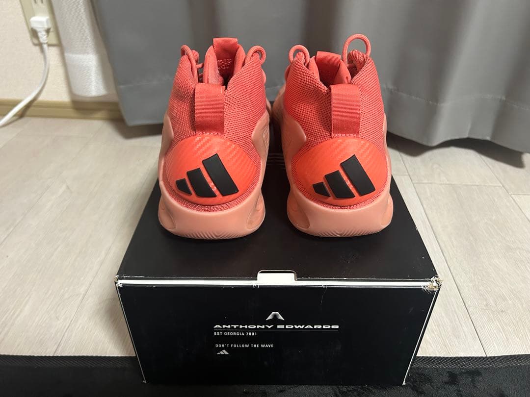 adidas ae1 アンソニーエドワーズ バスケットシューズ ピンク