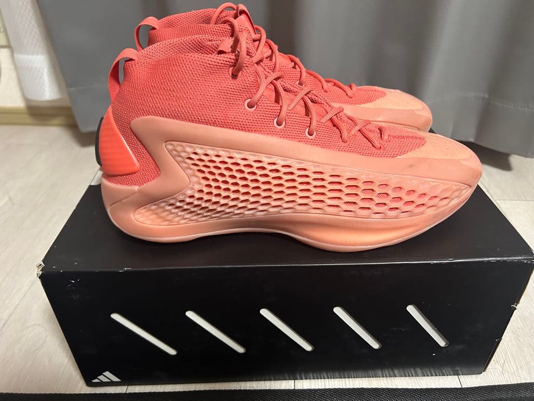 adidas ae1 アンソニーエドワーズ バスケットシューズ ピンク