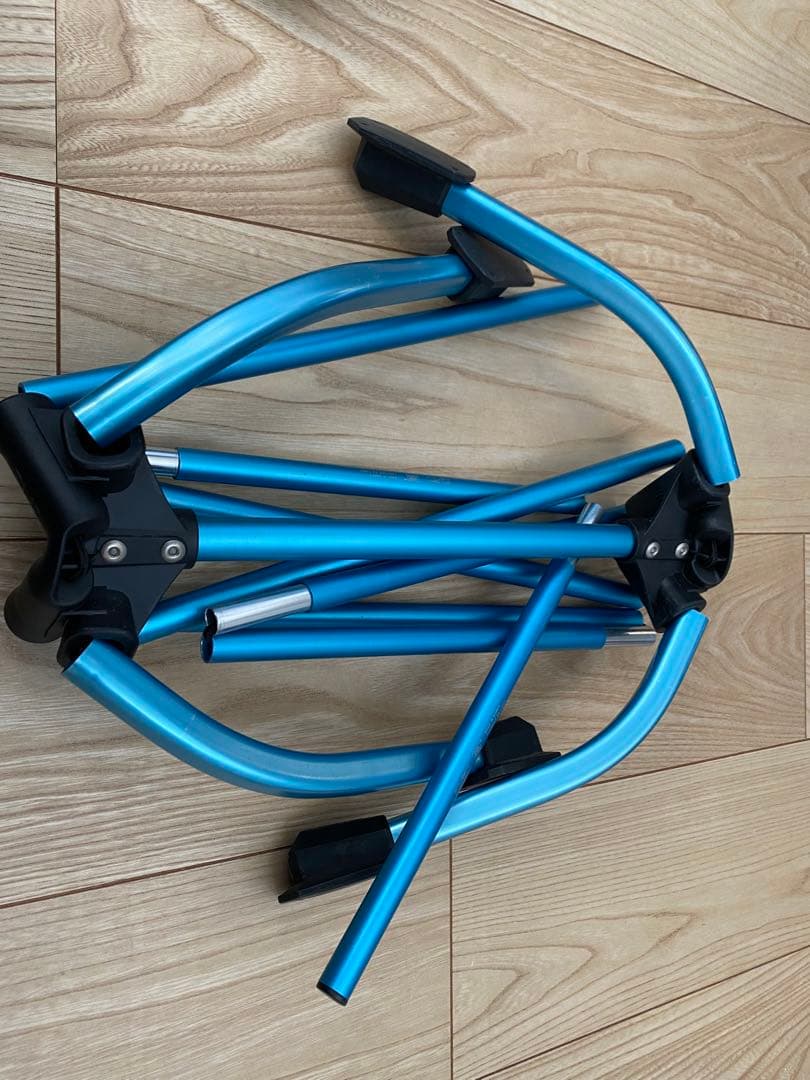 Helinox アウトドアチェア ブラック/ブルー