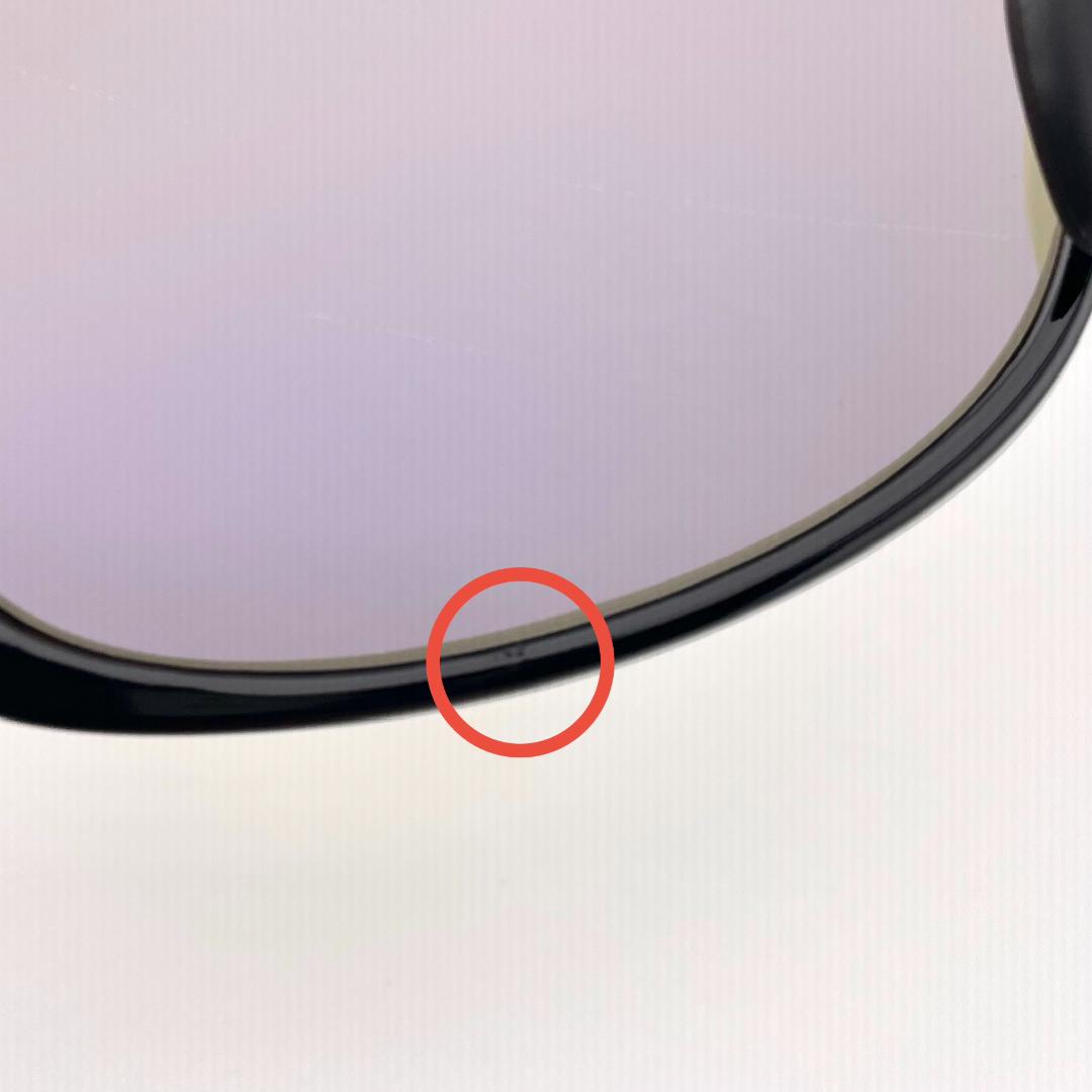 トライノ偏光サングラス 釣りサングラス Bシャンパン/ミラー メンズ スポーツ