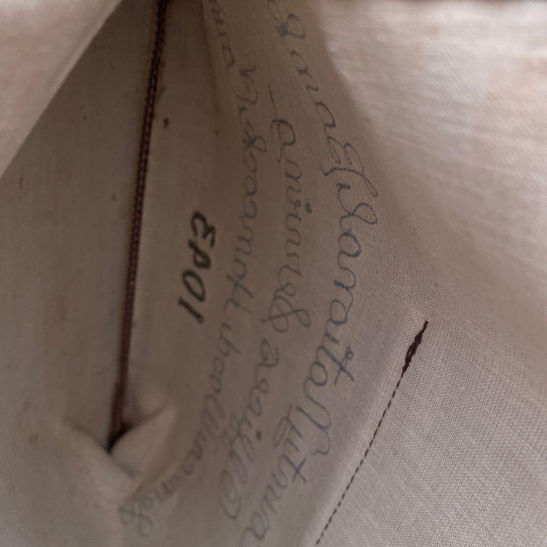 ビンテージ　マネーバッグ　バンクバッグ　鍵つき