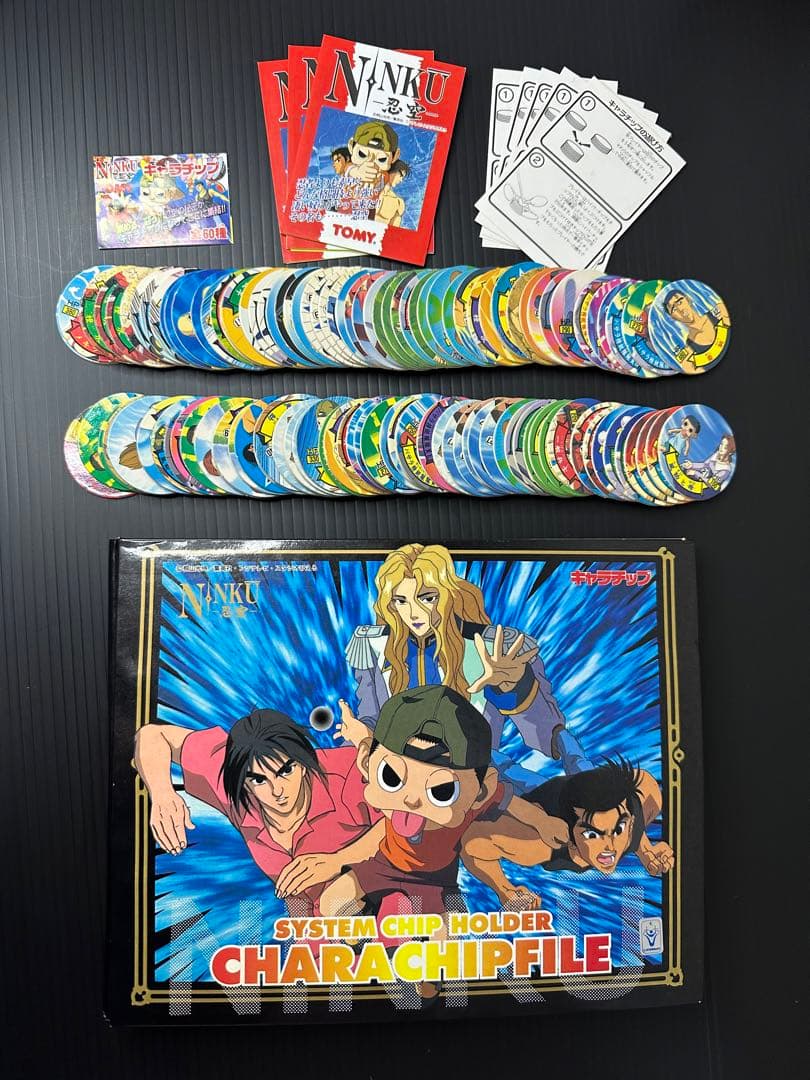 忍空　キャラチップ　キャラチップファイル　システムチップホルダー