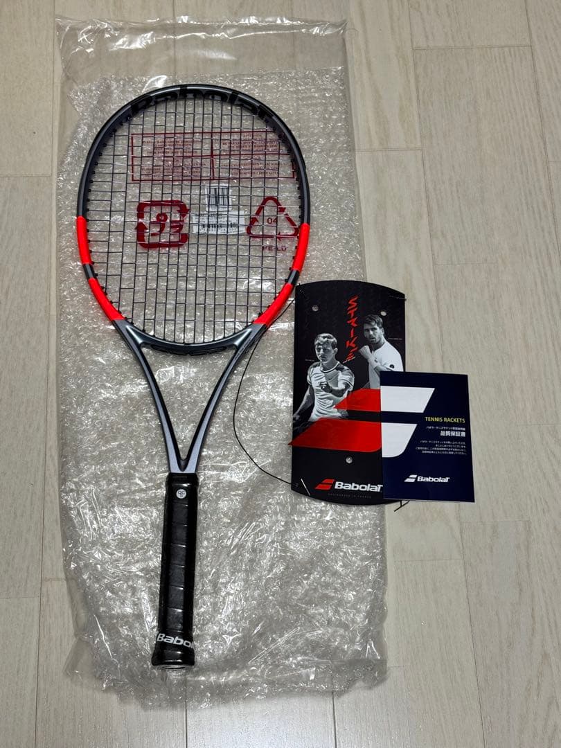 Babolat Pure strike100インチ 16×20 グリップ3