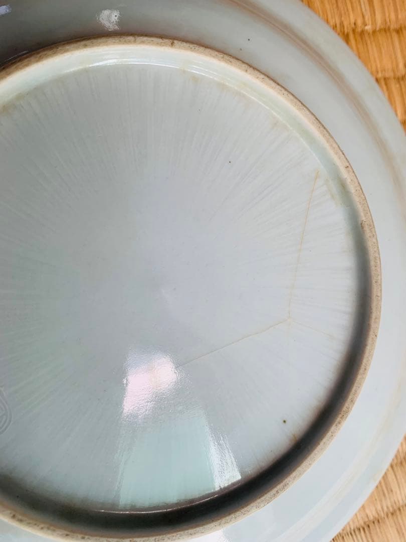 中国清時代染付(青花)のお皿