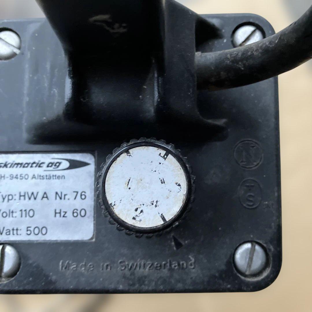 トコ⭐️TOKO⭐️SKIMATIC AG⭐️レトロ⭐️スキー⭐️ボード⭐️ワックスアイロン