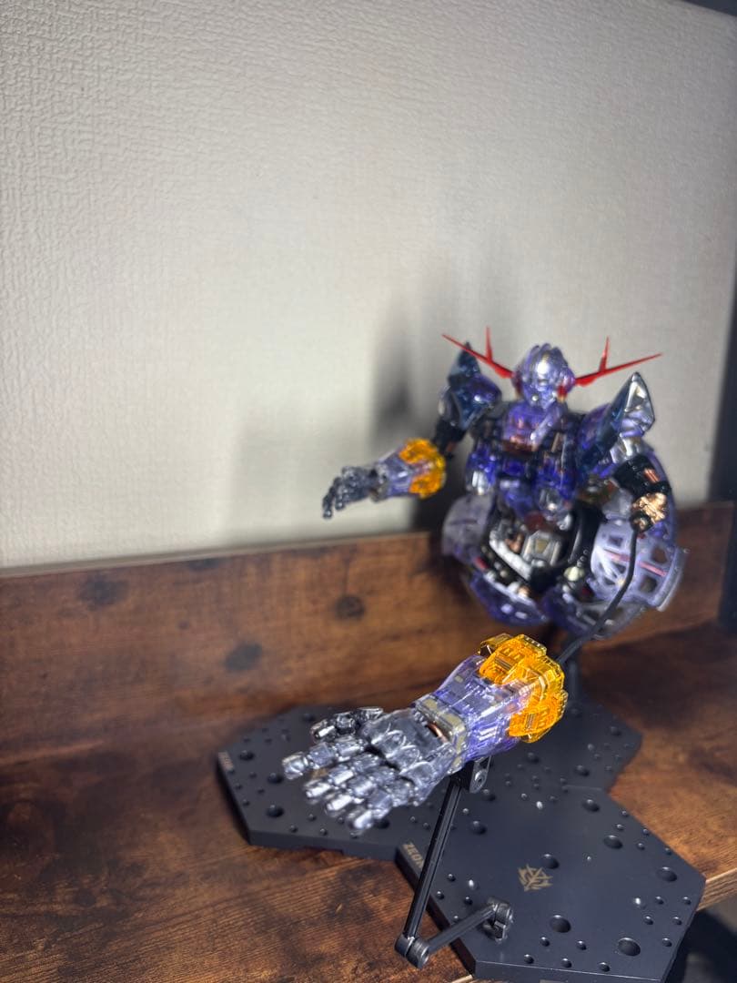 RGジオング　クリア完成品